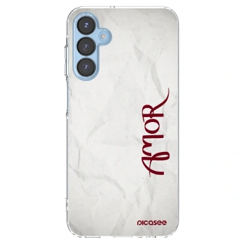 Picasee husă transparentă din silicon pentru Samsung Galaxy A15 A156B 5G - Amor