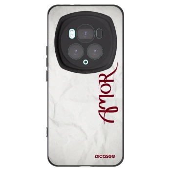 Picasee husă neagră din silicon pentru Honor Magic6 Pro - Amor