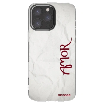 Picasee husă transparentă din silicon pentru Apple iPhone 16 Pro Max - Amor