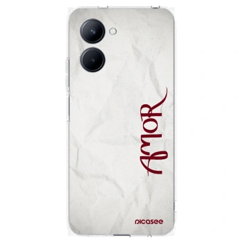 Picasee husă transparentă din silicon pentru Realme C33 (2023) - Amor