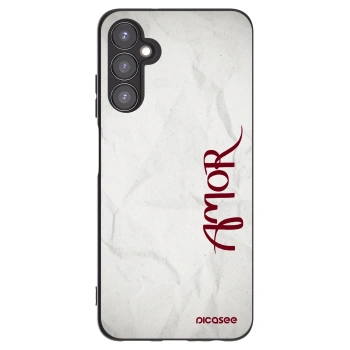 Picasee husă neagră din silicon pentru Samsung Galaxy A05s A057G - Amor