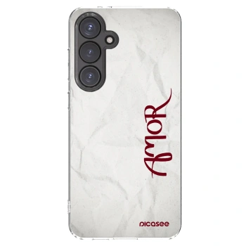 Picasee husă transparentă din silicon pentru Samsung Galaxy S24 FE S721B - Amor