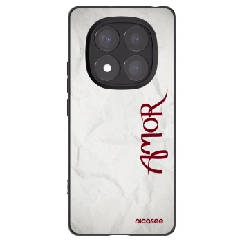 Picasee husă neagră din silicon pentru Xiaomi Redmi Note 14 Pro+ 5G - Amor