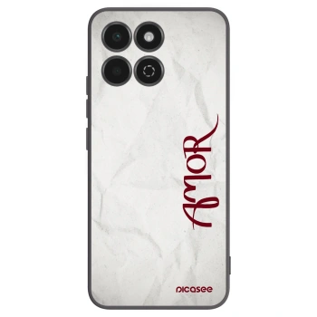 Picasee husă neagră din silicon pentru Honor 200 Smart 5G - Amor