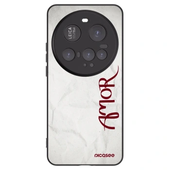 Picasee husă neagră din silicon pentru Xiaomi 15 Ultra - Amor