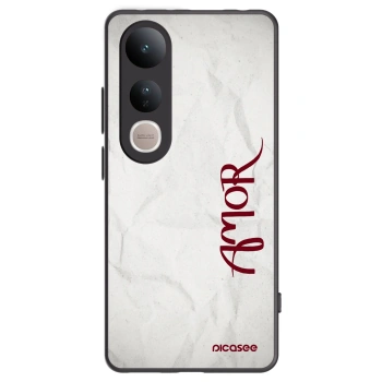 Picasee husă neagră din silicon pentru Vivo V50 Lite 5G - Amor