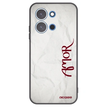 Picasee husă neagră din silicon pentru Xiaomi Redmi 15C 4G - Amor