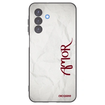 Picasee husă neagră din silicon pentru Samsung Galaxy A17 5G - Amor