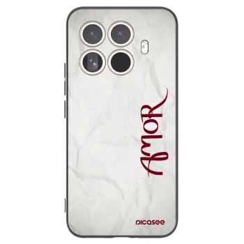 Picasee husă neagră din silicon pentru Xiaomi 15T Pro - Amor