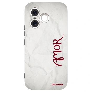 Picasee husă neagră din silicon pentru Honor 600 Lite - Amor