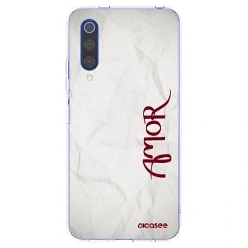 Picasee husă transparentă din silicon pentru Xiaomi Mi 9 SE - Amor