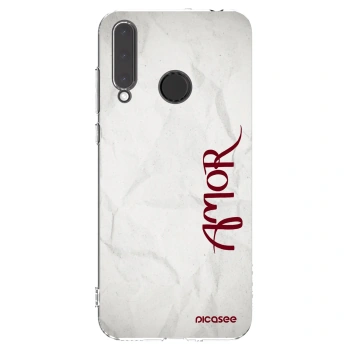 Picasee husă transparentă din silicon pentru Honor 20 Lite - Amor