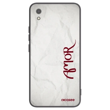 Picasee husă neagră din silicon pentru Xiaomi Redmi 7A - Amor