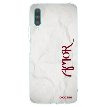 Picasee husă transparentă din silicon pentru Samsung Galaxy A30s A307F - Amor