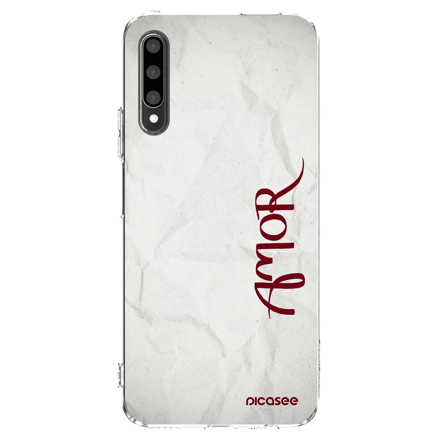Picasee husă transparentă din silicon pentru Honor 9X Pro - Amor