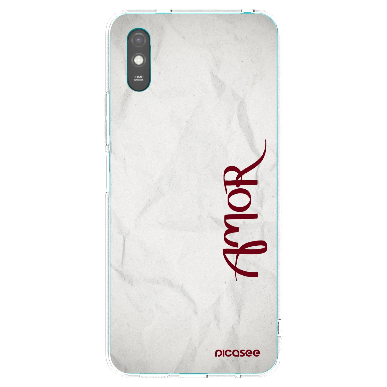 Picasee husă transparentă din silicon pentru Xiaomi Redmi 9A - Amor