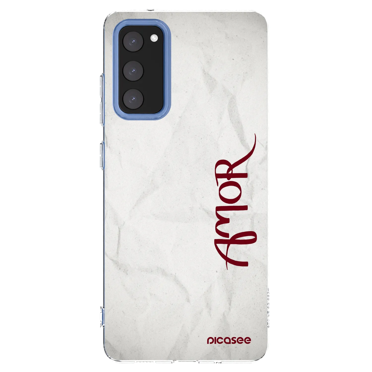 Picasee husă transparentă din silicon pentru Samsung Galaxy S20 FE - Amor