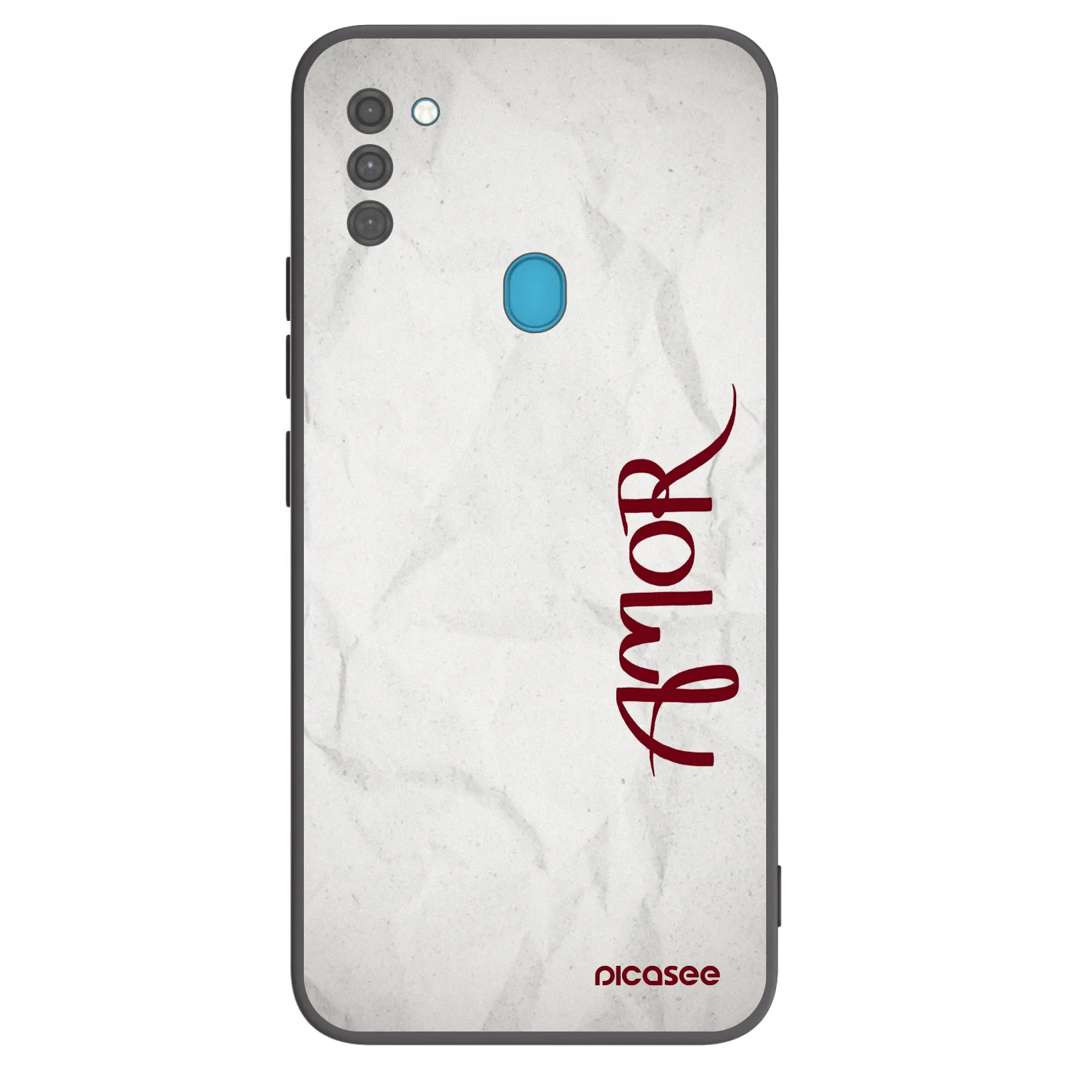 Picasee husă neagră din silicon pentru Samsung Galaxy M11 - Amor