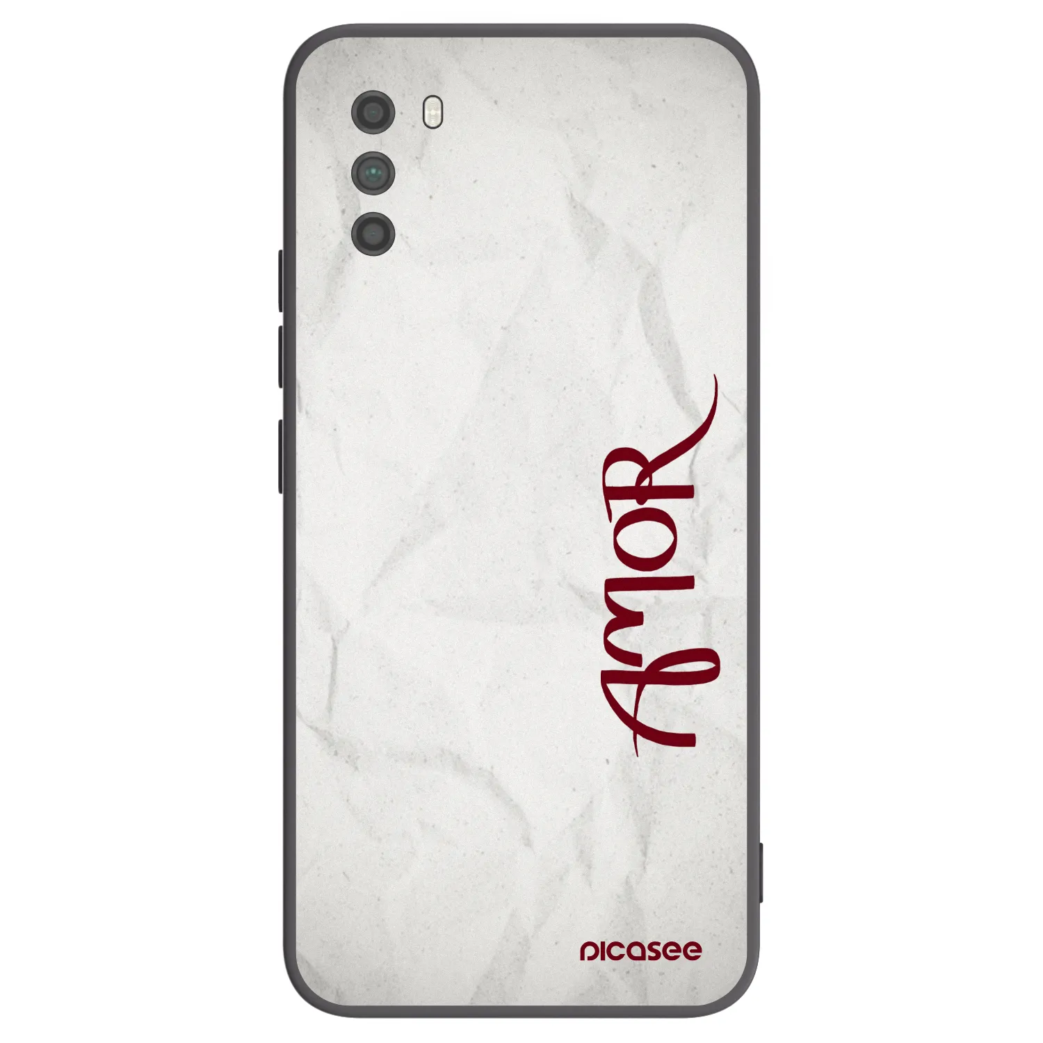 Picasee husă neagră din silicon pentru Xiaomi Poco M3 - Amor