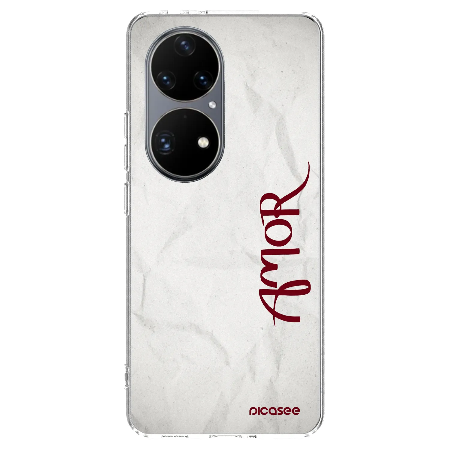 Picasee husă transparentă din silicon pentru Huawei P50 - Amor