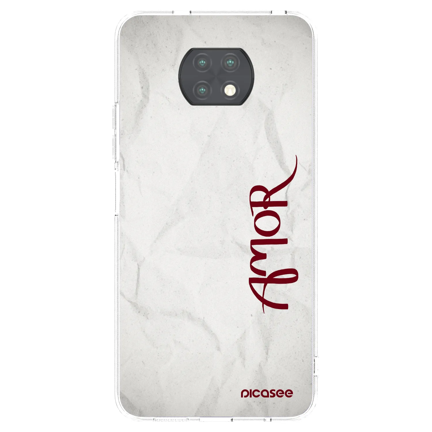Picasee husă transparentă din silicon pentru Xiaomi Redmi Note 9T - Amor