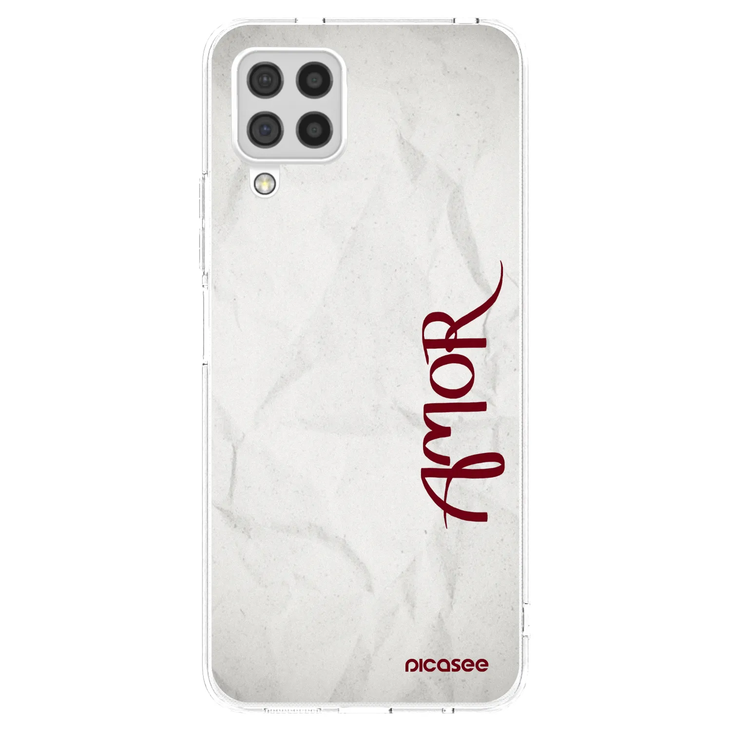 Picasee husă transparentă din silicon pentru Samsung Galaxy A22 A225F 4G - Amor