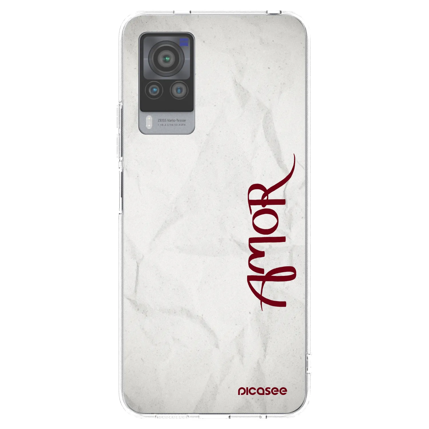 Picasee husă transparentă din silicon pentru Vivo X60 Pro 5G - Amor