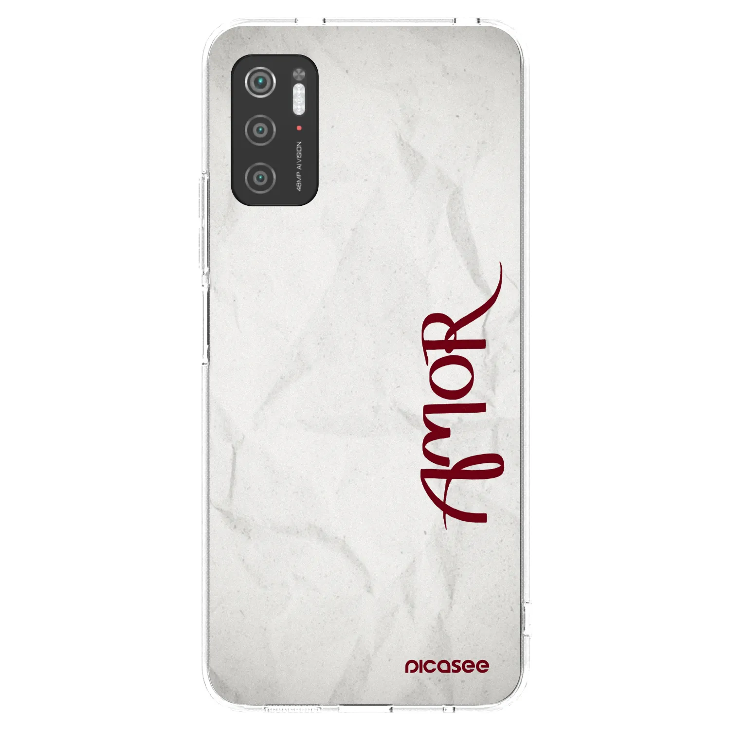 Picasee husă transparentă din silicon pentru Xiaomi Poco M3 Pro 5G - Amor