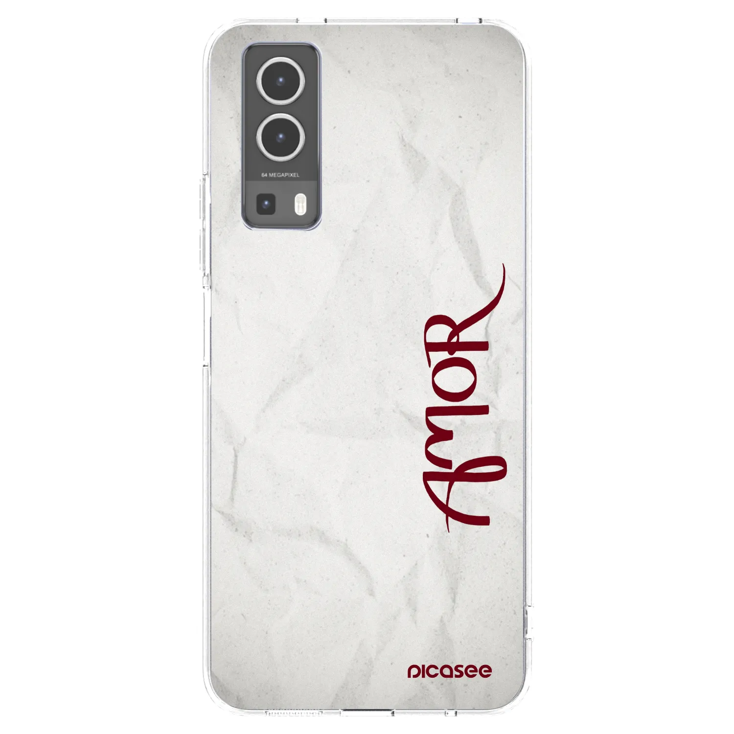 Picasee husă transparentă din silicon pentru Vivo Y72 5G - Amor