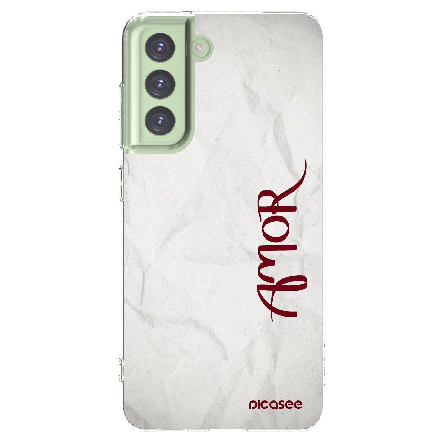 Picasee husă transparentă din silicon pentru Samsung Galaxy S21 FE 5G - Amor