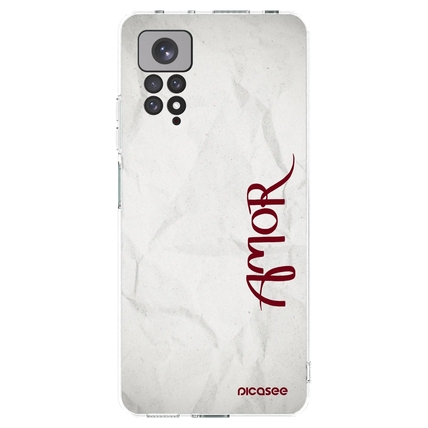 Picasee husă transparentă din silicon pentru Xiaomi Redmi Note 11S 4G - Amor