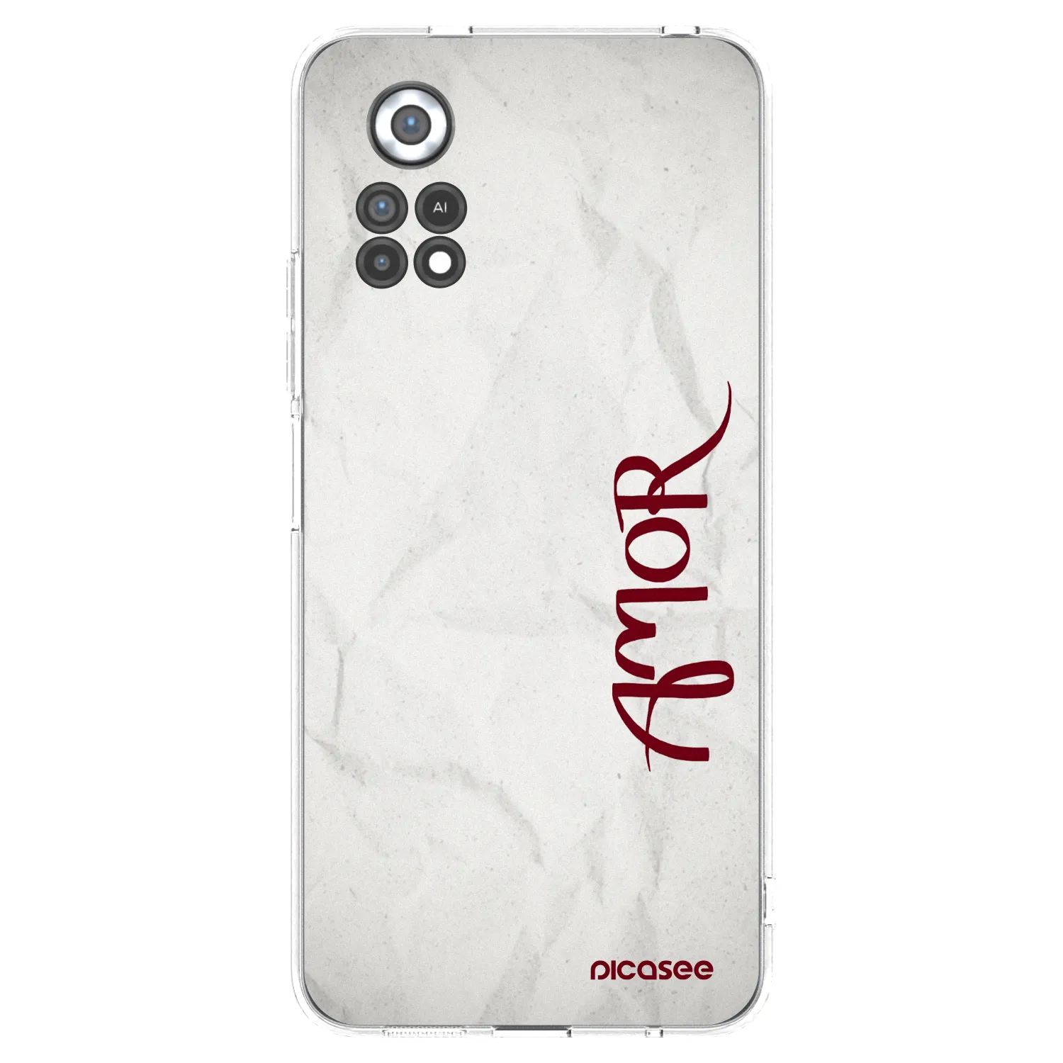 Picasee husă transparentă din silicon pentru Xiaomi Poco X4 Pro 5G - Amor