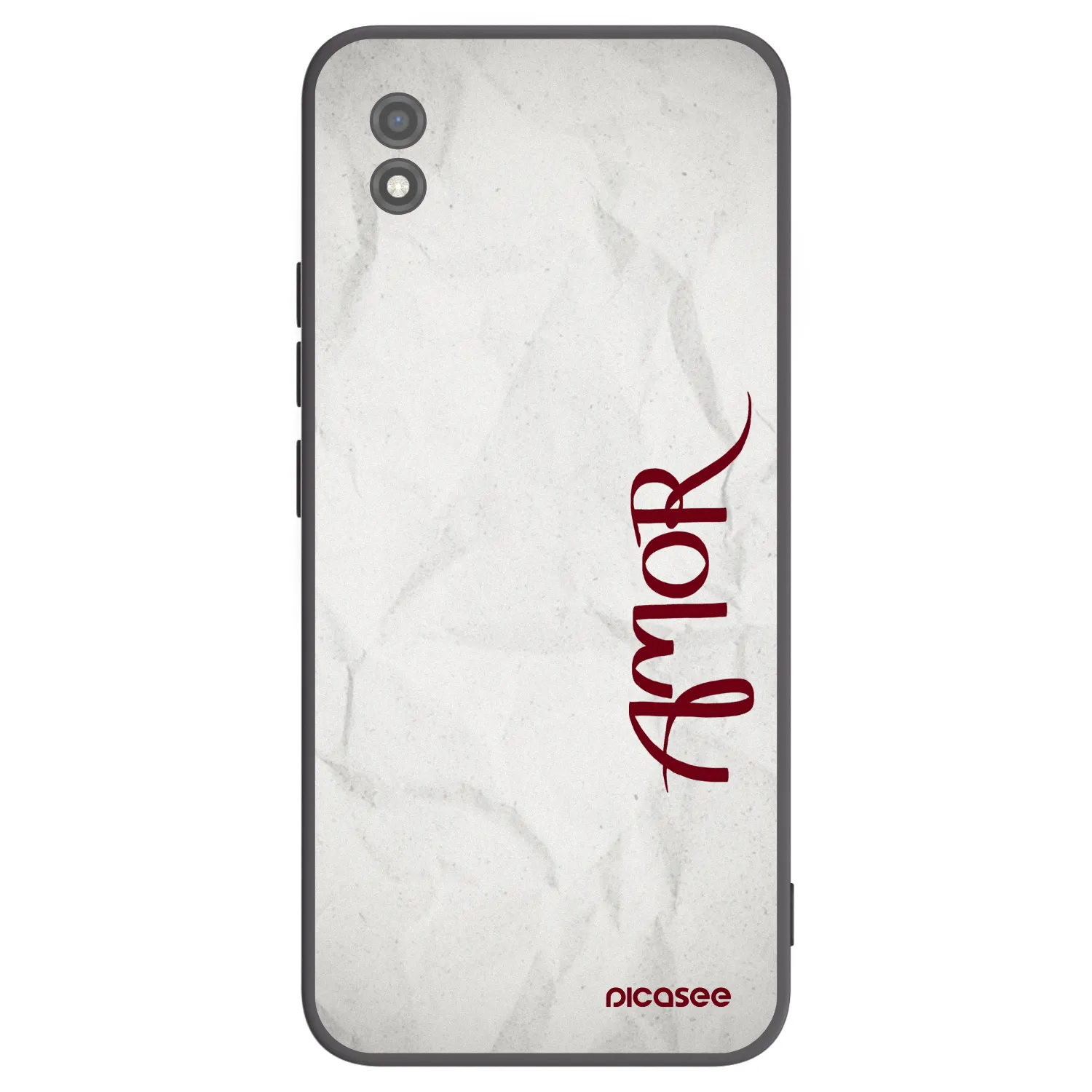 Picasee husă neagră din silicon pentru Realme C11 (2021) - Amor