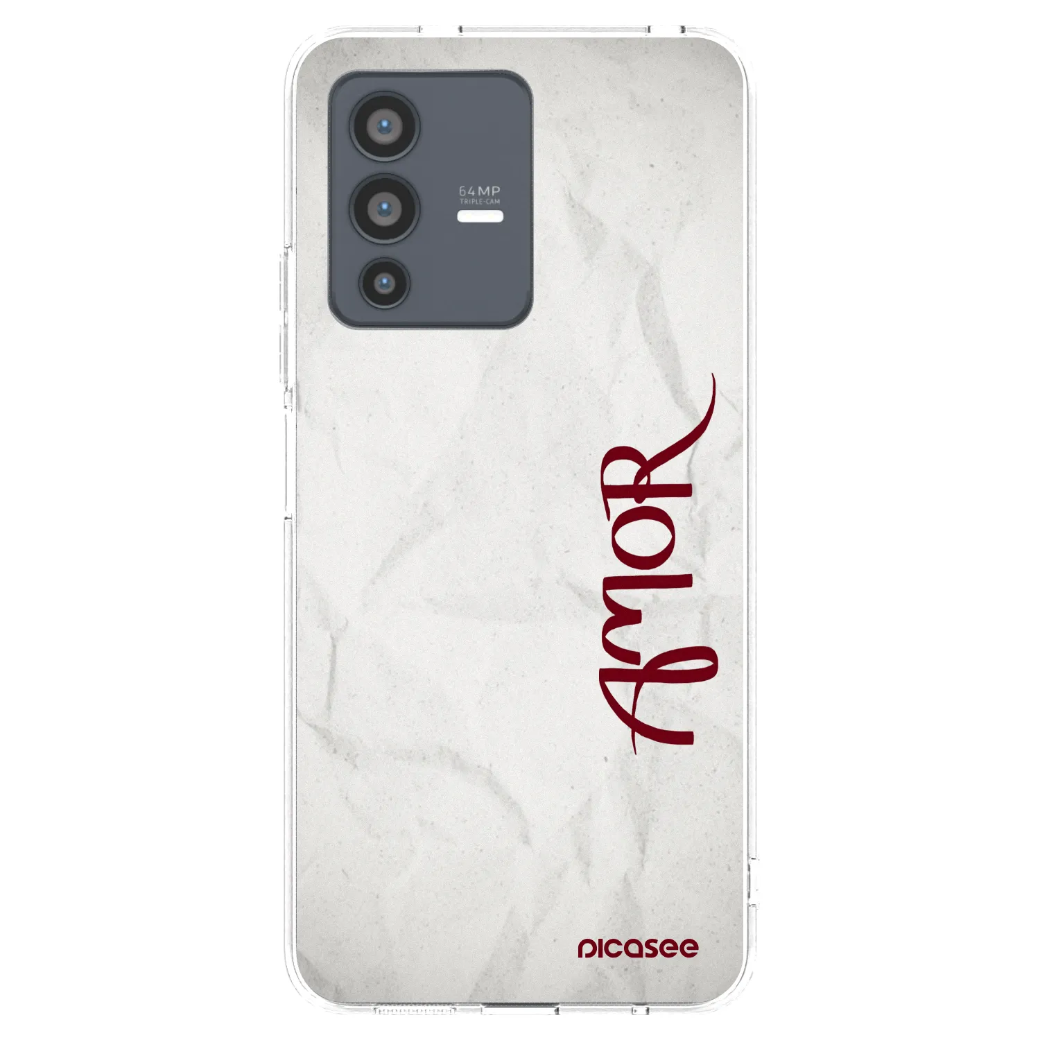 Picasee husă transparentă din silicon pentru Vivo V23 5G - Amor