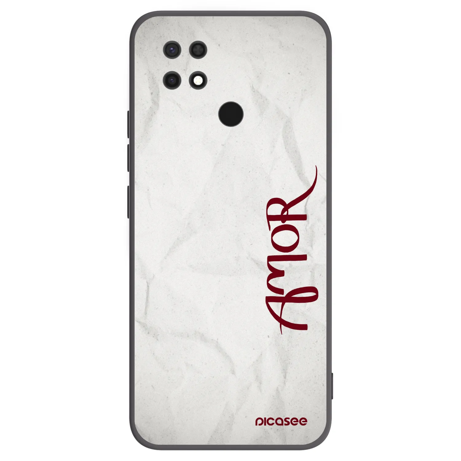 Picasee husă neagră din silicon pentru Xiaomi Redmi 10C - Amor