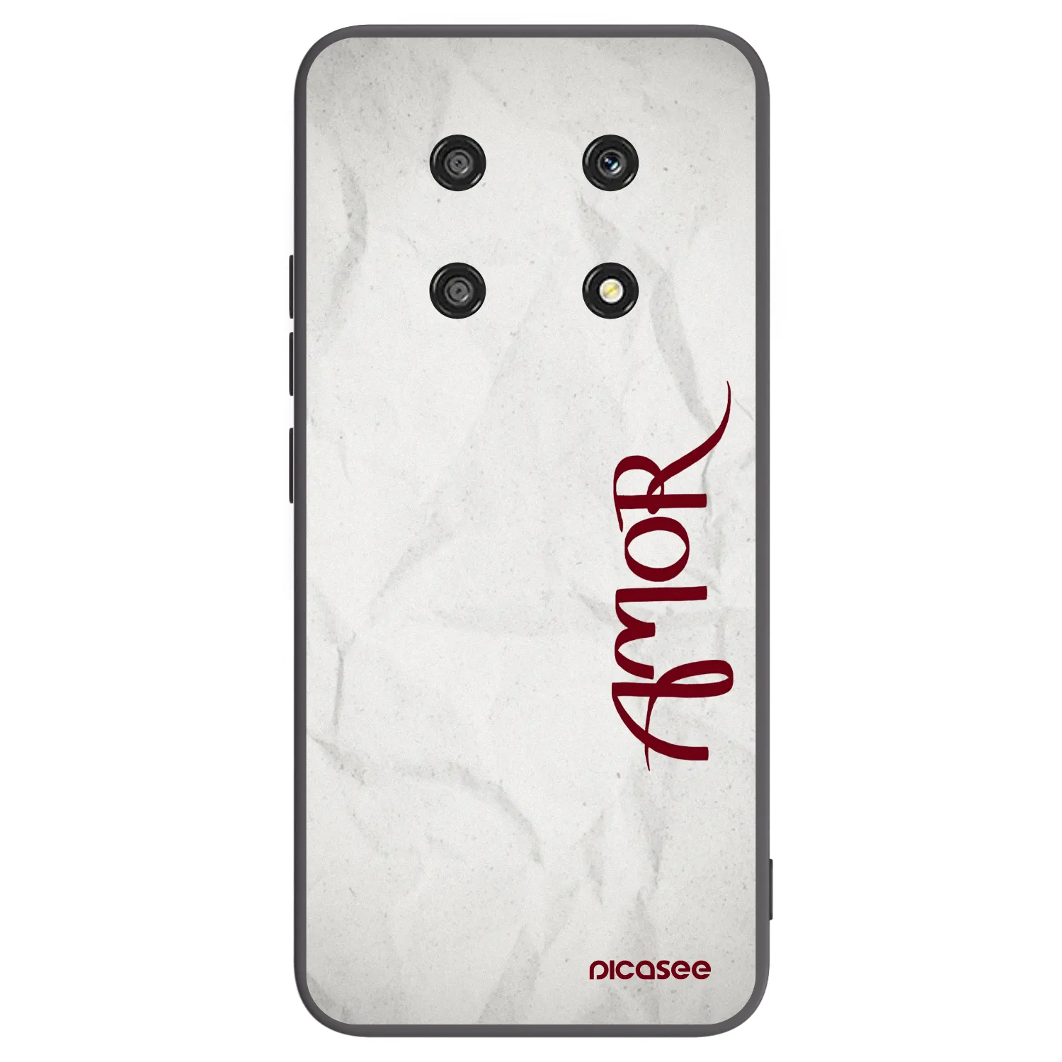 Picasee husă neagră din silicon pentru Honor Magic4 Lite 5G - Amor