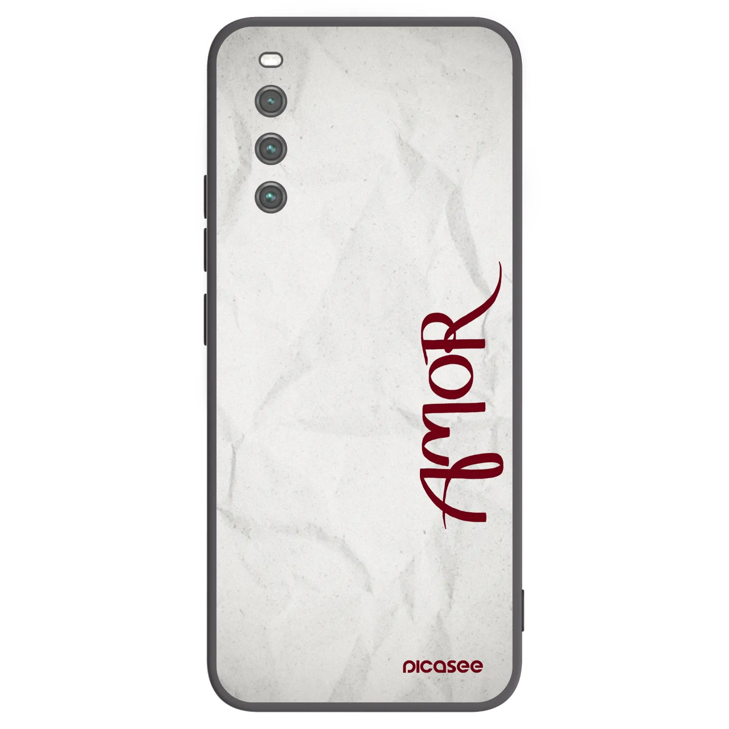 Picasee husă neagră din silicon pentru Sony Xperia 10 IV 5G - Amor