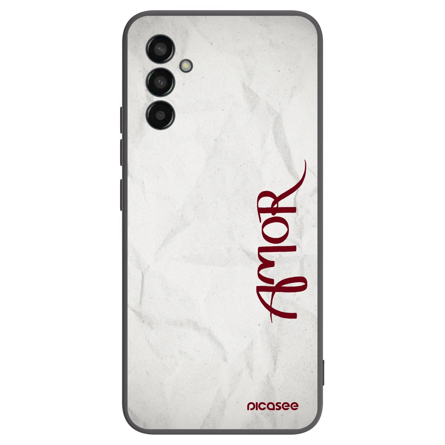 Picasee husă neagră din silicon pentru Samsung Galaxy M13 M135F - Amor