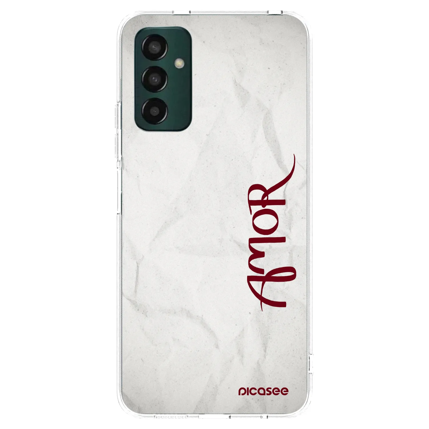 Picasee husă transparentă din silicon pentru Samsung Galaxy M13 M135F - Amor