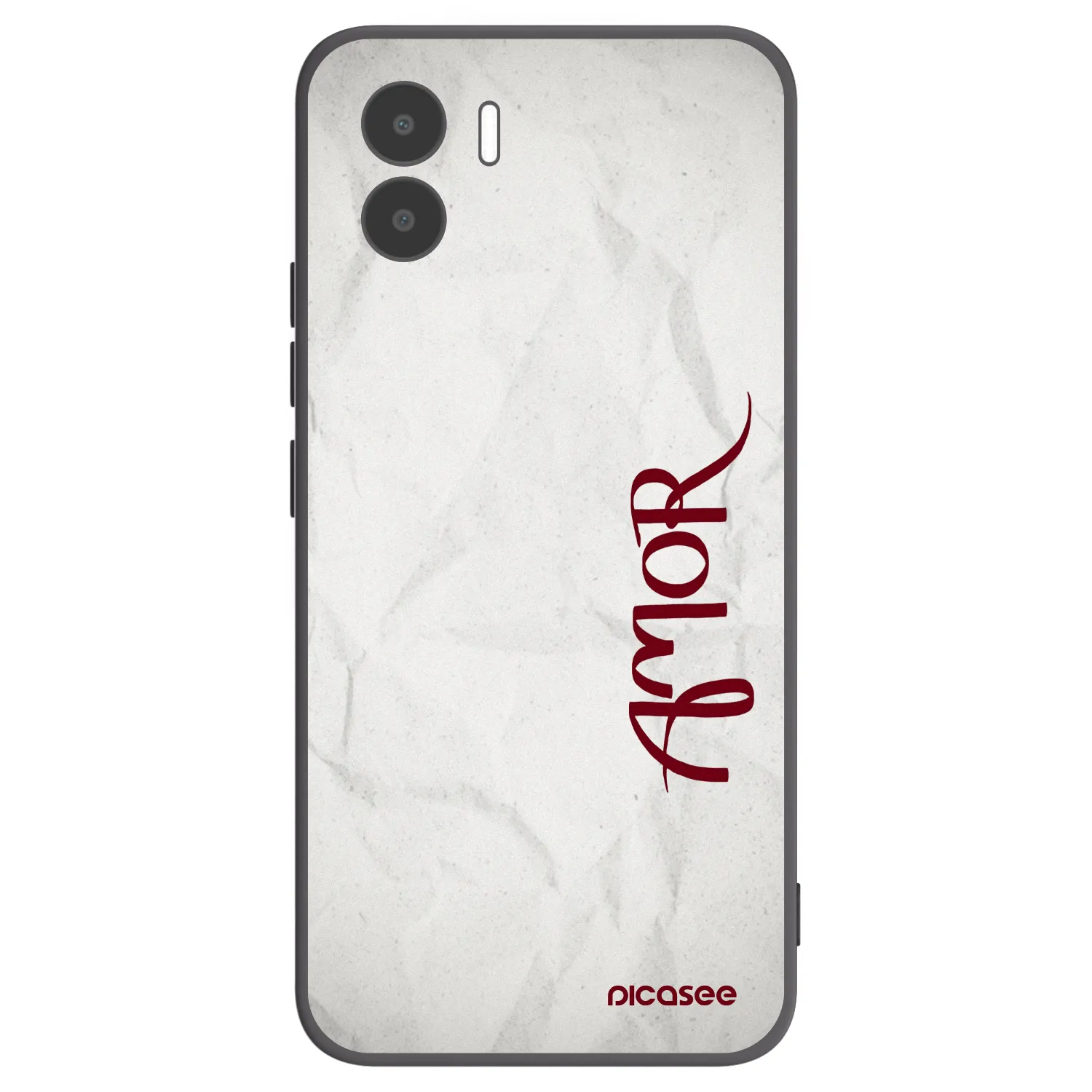 Picasee husă neagră din silicon pentru Xiaomi Redmi A1 - Amor