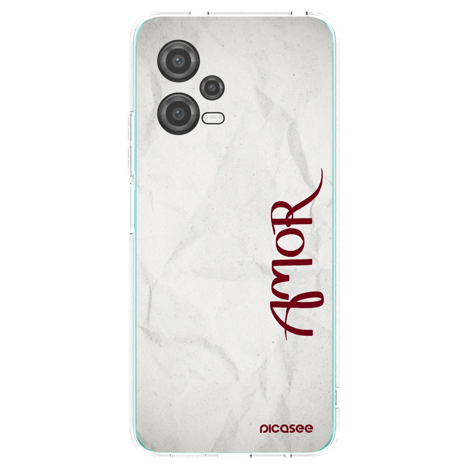 Picasee husă transparentă din silicon pentru Xiaomi Poco X5 - Amor