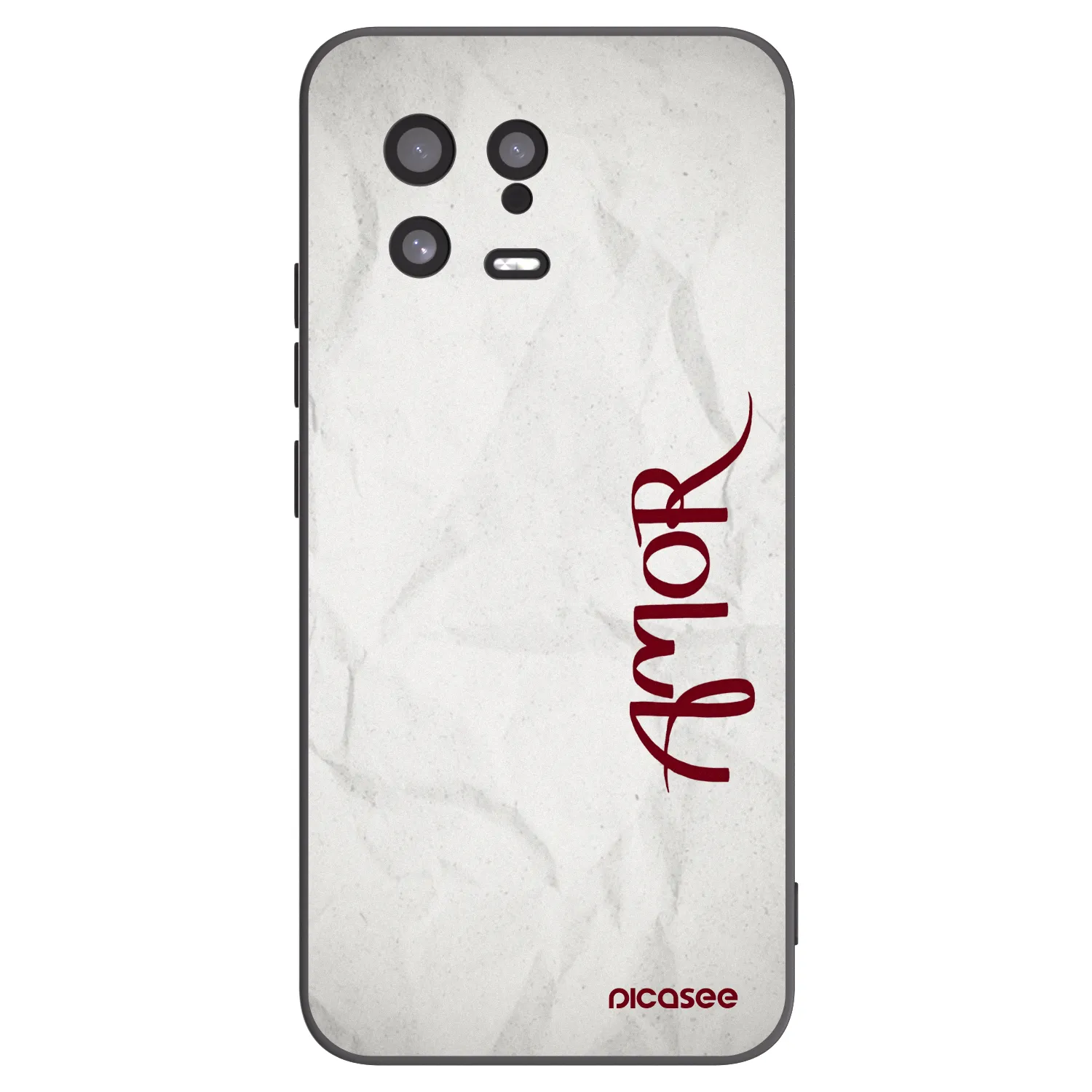 Picasee husă neagră din silicon pentru Xiaomi 13 - Amor