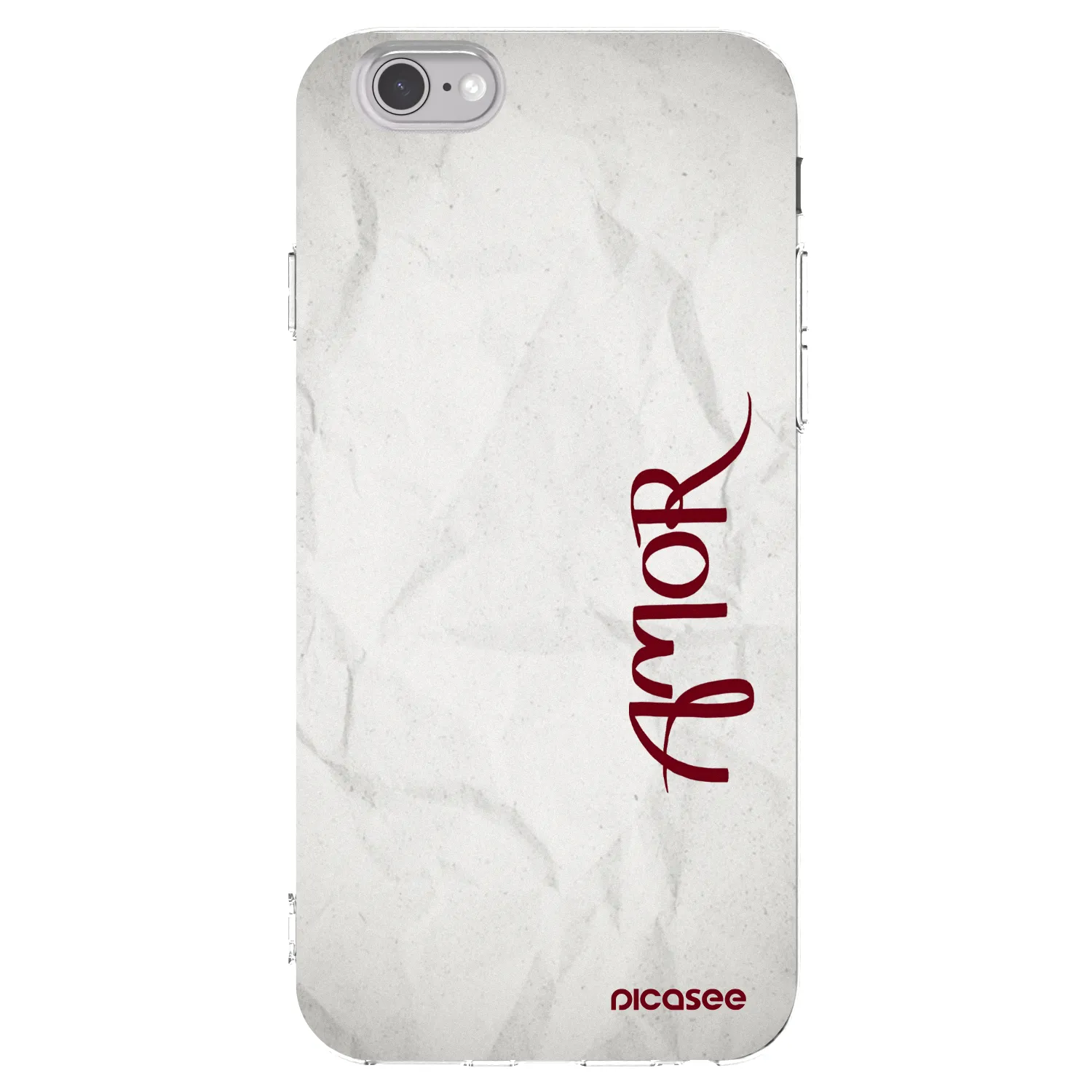 Picasee husă transparentă din silicon pentru Apple iPhone 6/6S - Amor
