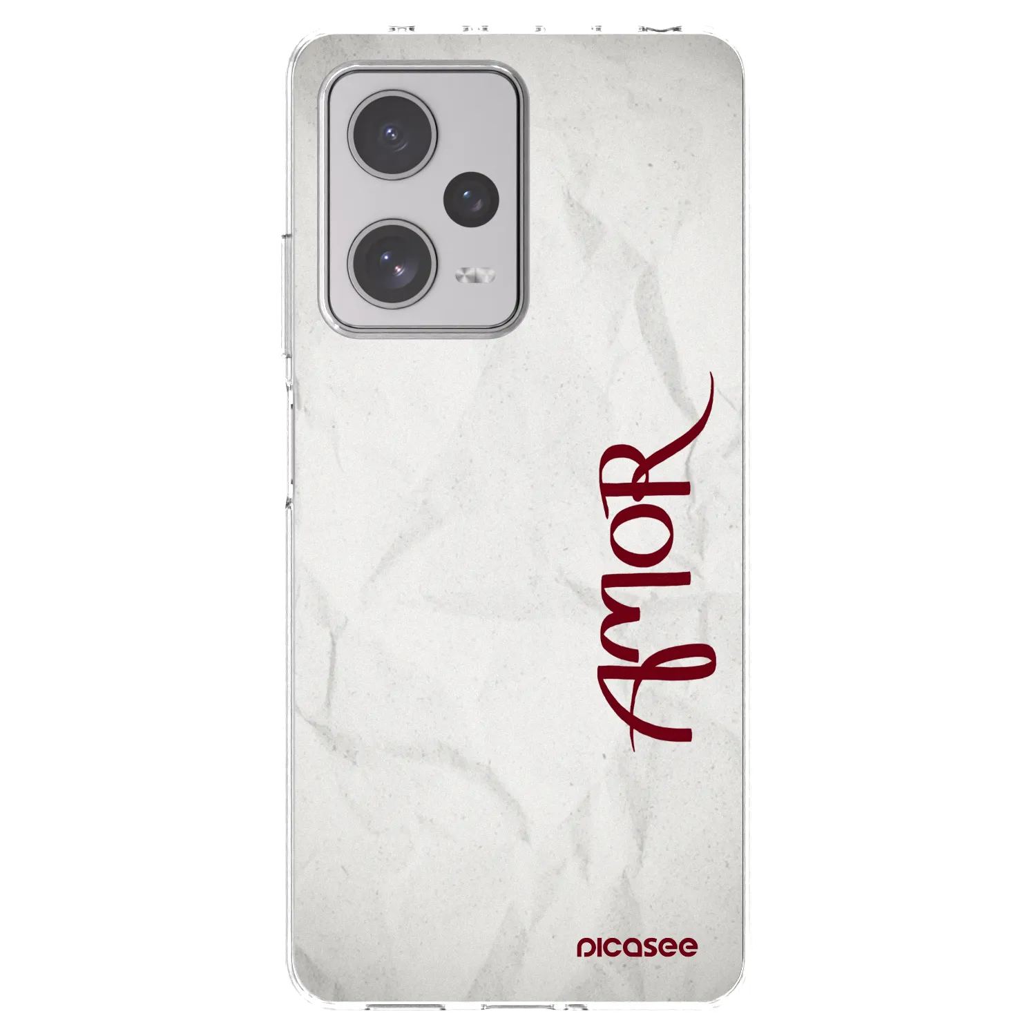 Picasee husă transparentă din silicon pentru Xiaomi Redmi Note 12 Pro+ 5G - Amor