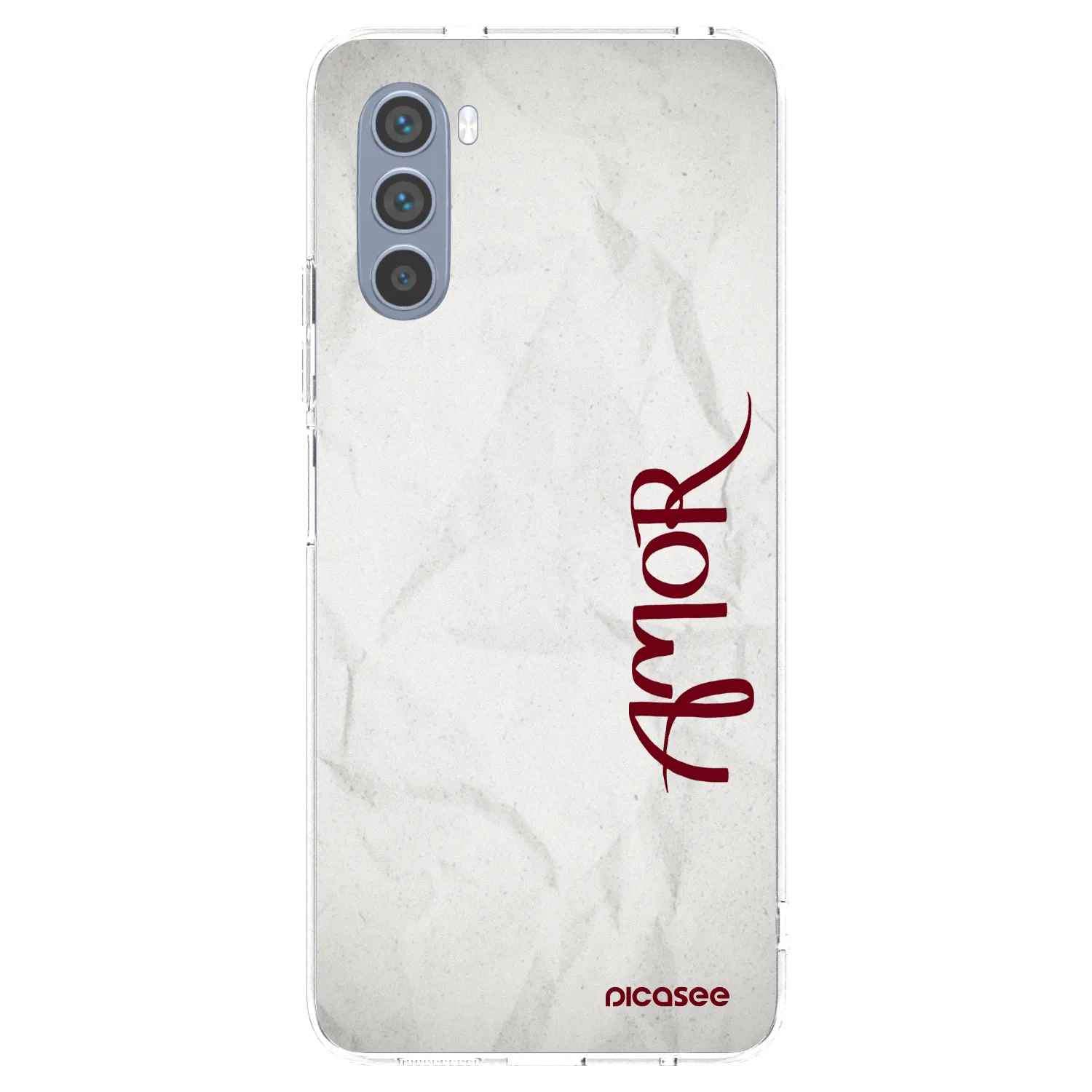 Picasee husă transparentă din silicon pentru Motorola Moto G62 - Amor