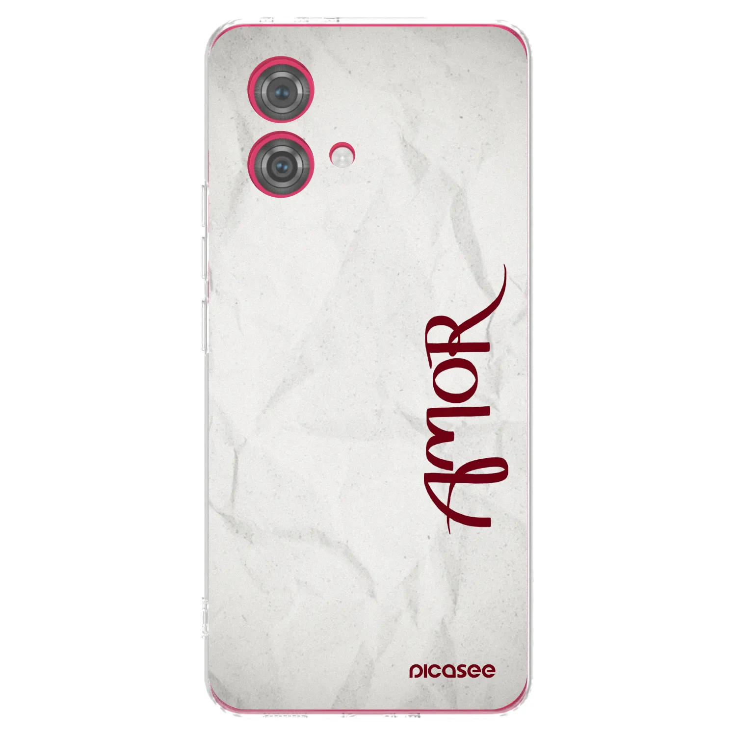 Picasee husă transparentă din silicon pentru Motorola Moto G84 5G - Amor