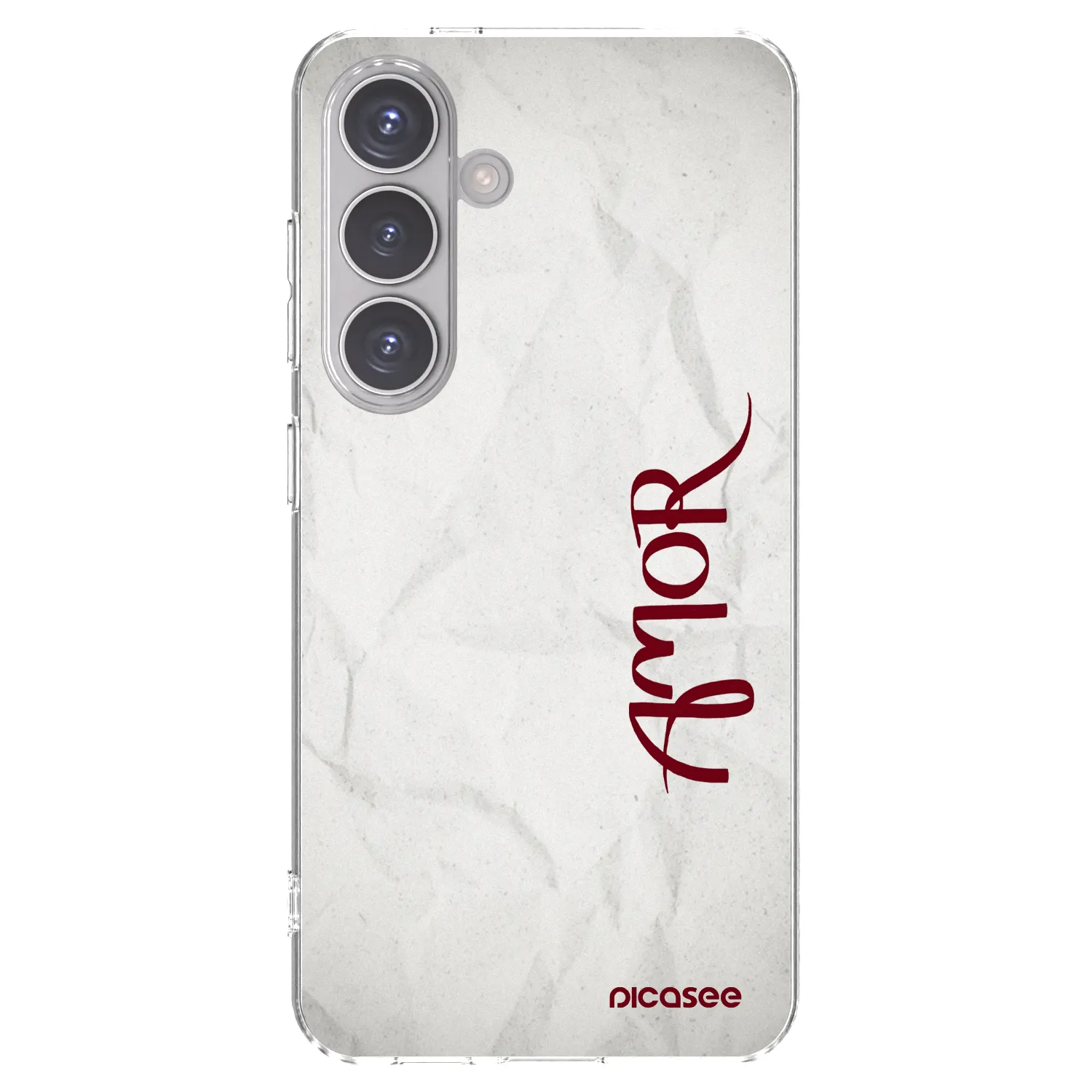 Picasee husă transparentă din silicon pentru Samsung Galaxy S24 S921B 5G - Amor