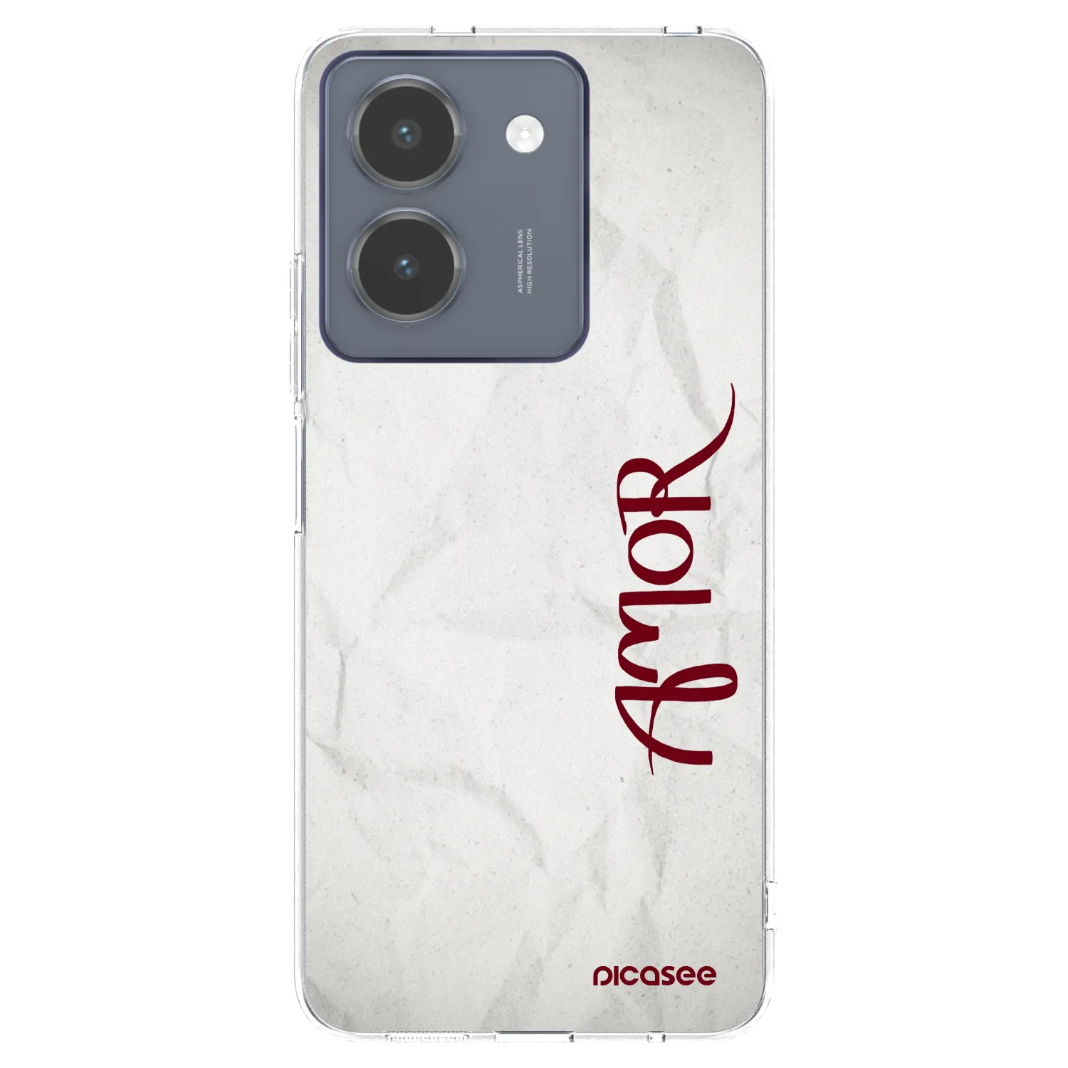 Picasee husă transparentă din silicon pentru Vivo Y36 4G - Amor
