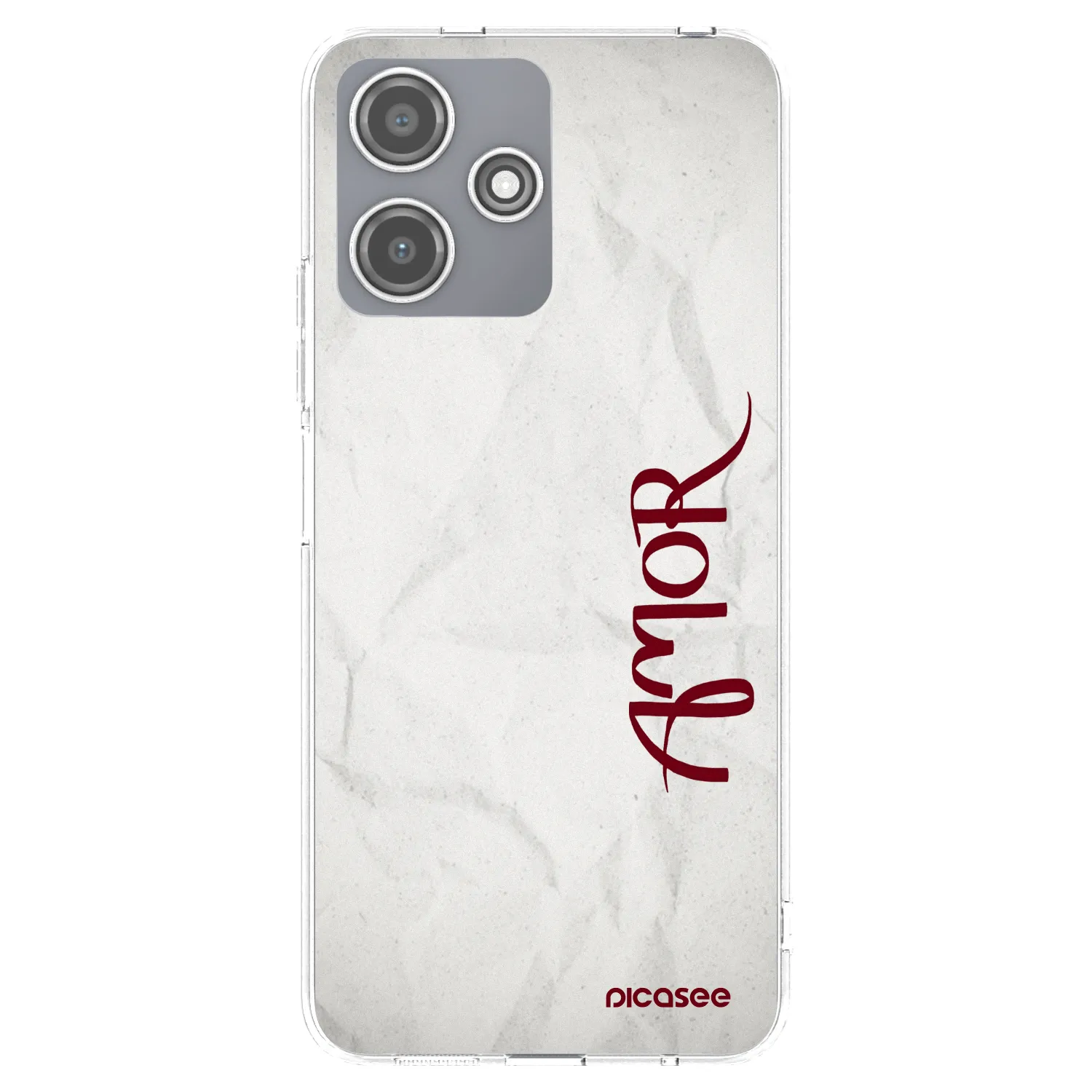 Picasee husă transparentă din silicon pentru Xiaomi Redmi 12 5G - Amor