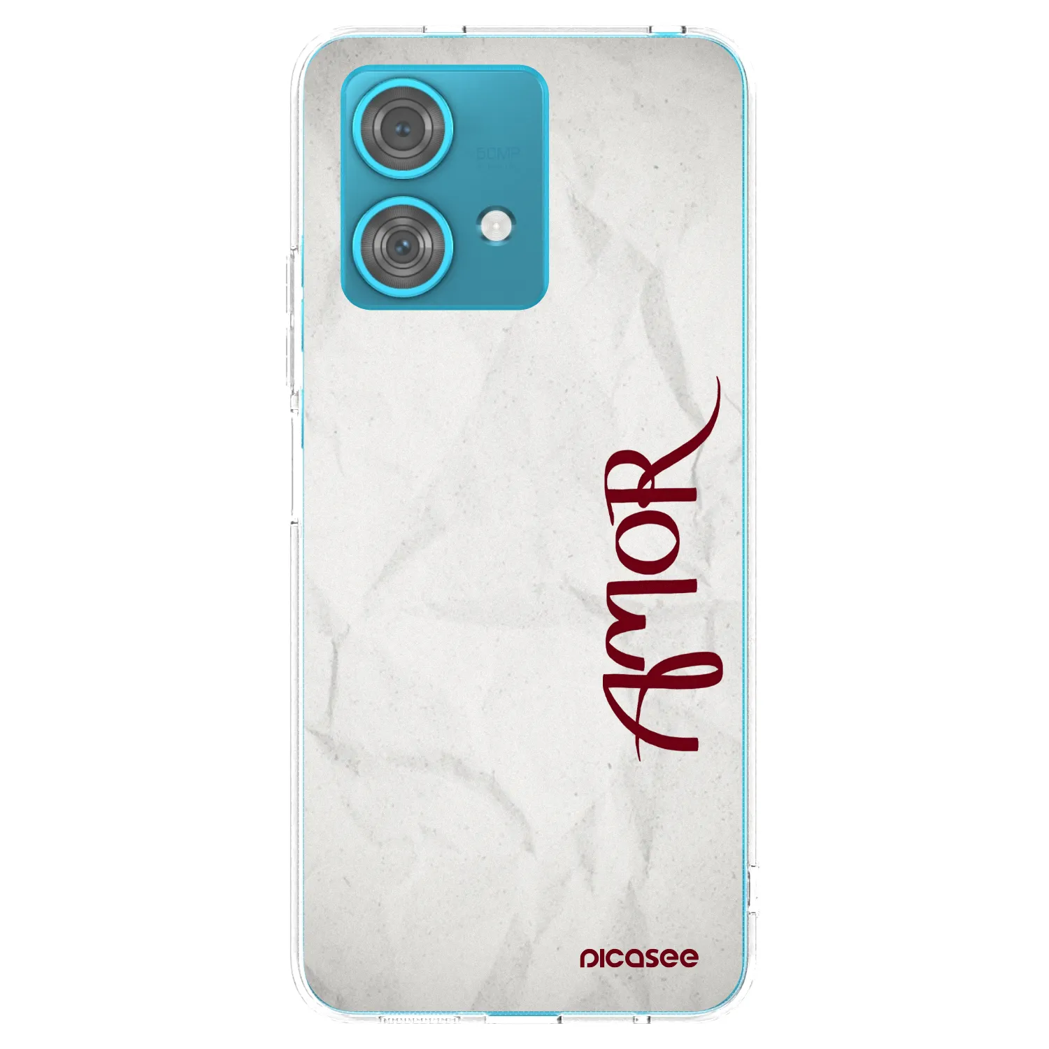 Picasee husă transparentă din silicon pentru Motorola Edge 40 Neo - Amor